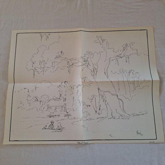 Landscapes Country Style Volume II JoAnne Moore-Lindelof Book Drawings Painting - Picture 11 of 12